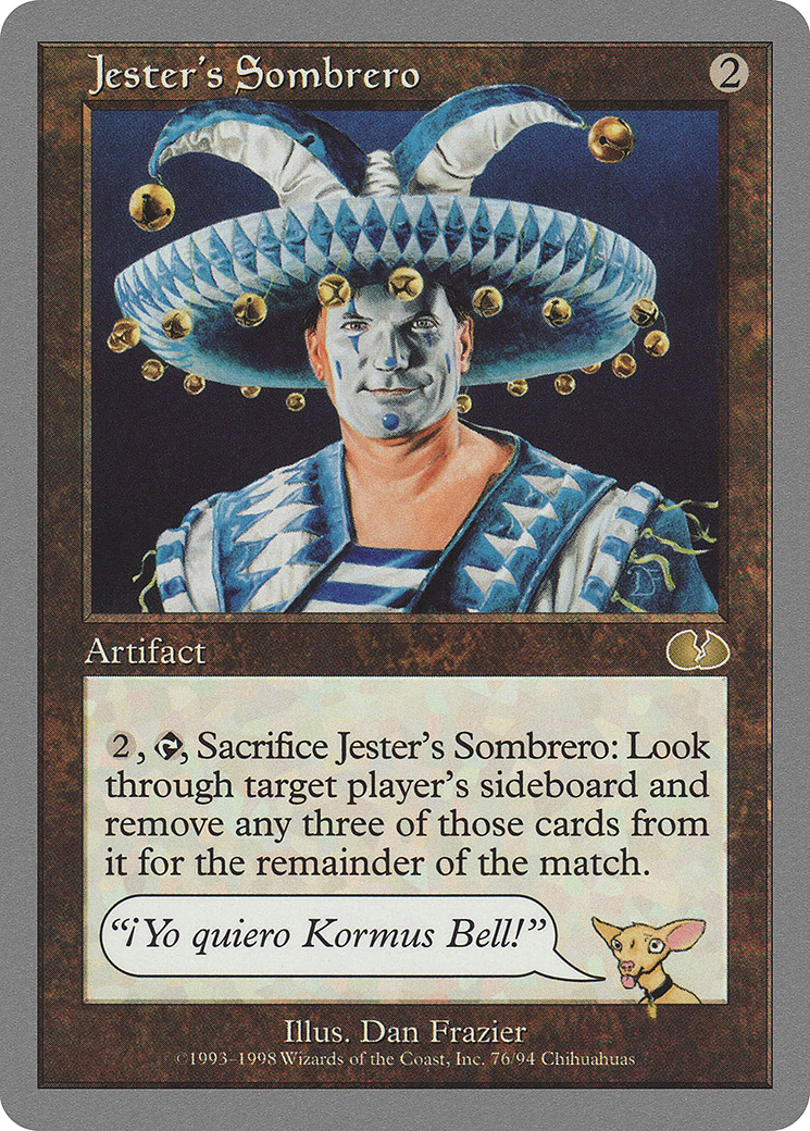 Jester's Sombrero (UGL-076) [Unglued]