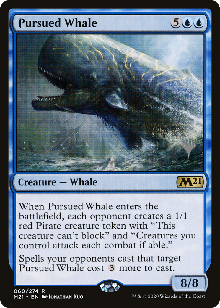 Pursued Whale (PPM21-060) [Promo Pack: Core Set 2021 Promos]