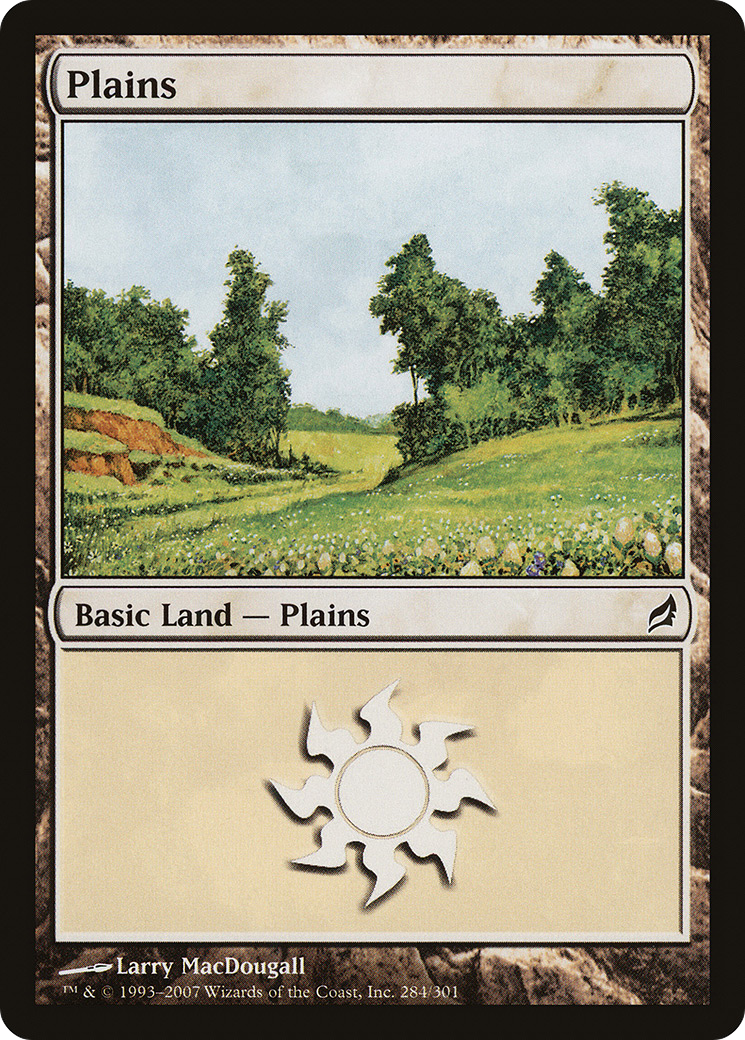 Plains (LRW-284) [Lorwyn] Foil