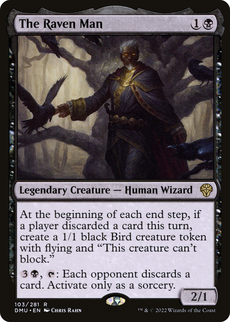 The Raven Man (DMU-103) [Dominaria United] Foil