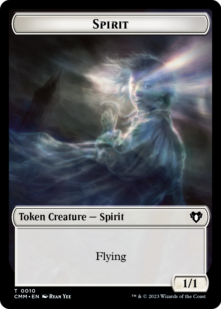 Spirit (TCMM-010) [Commander Masters Tokens]