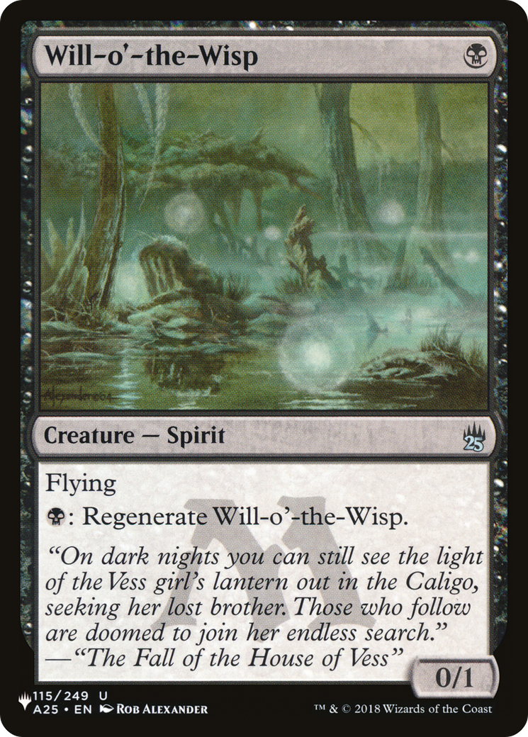 Will-o'-the-Wisp - The List [The List]