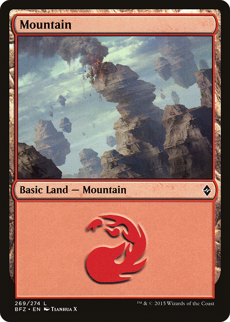 Mountain (BFZ-269) [Battle for Zendikar]