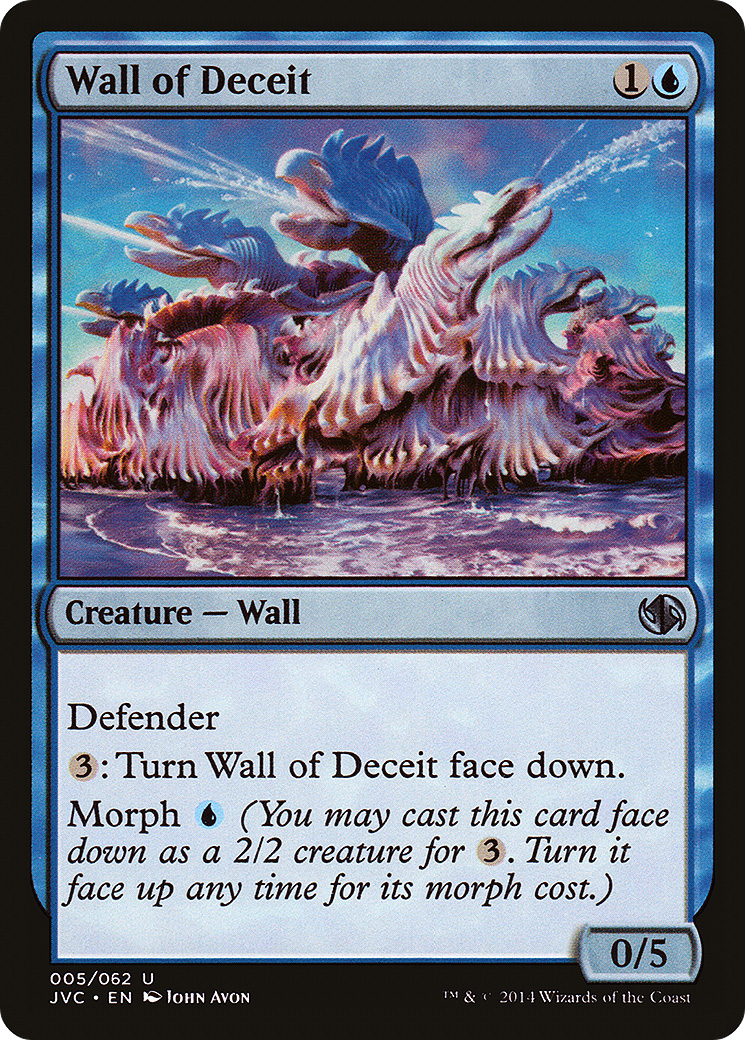 Wall of Deceit [Duel Decks Anthology: Jace vs. Chandra]