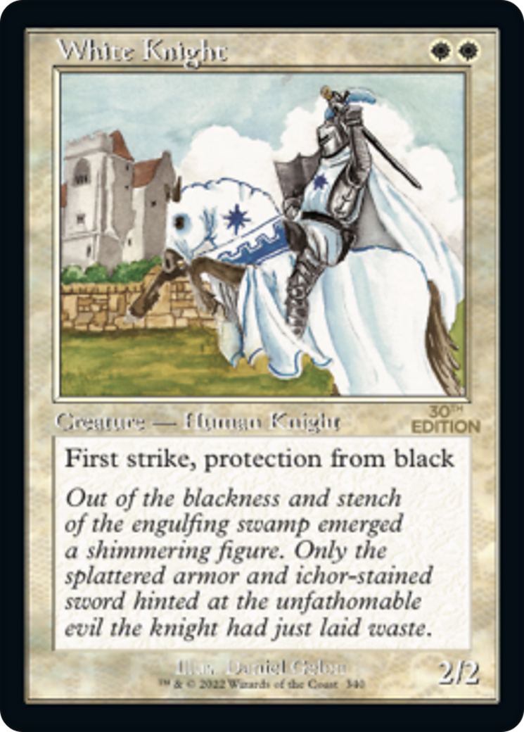 White Knight (Retro Frame) (30A-340) [30th Anniversary Edition]