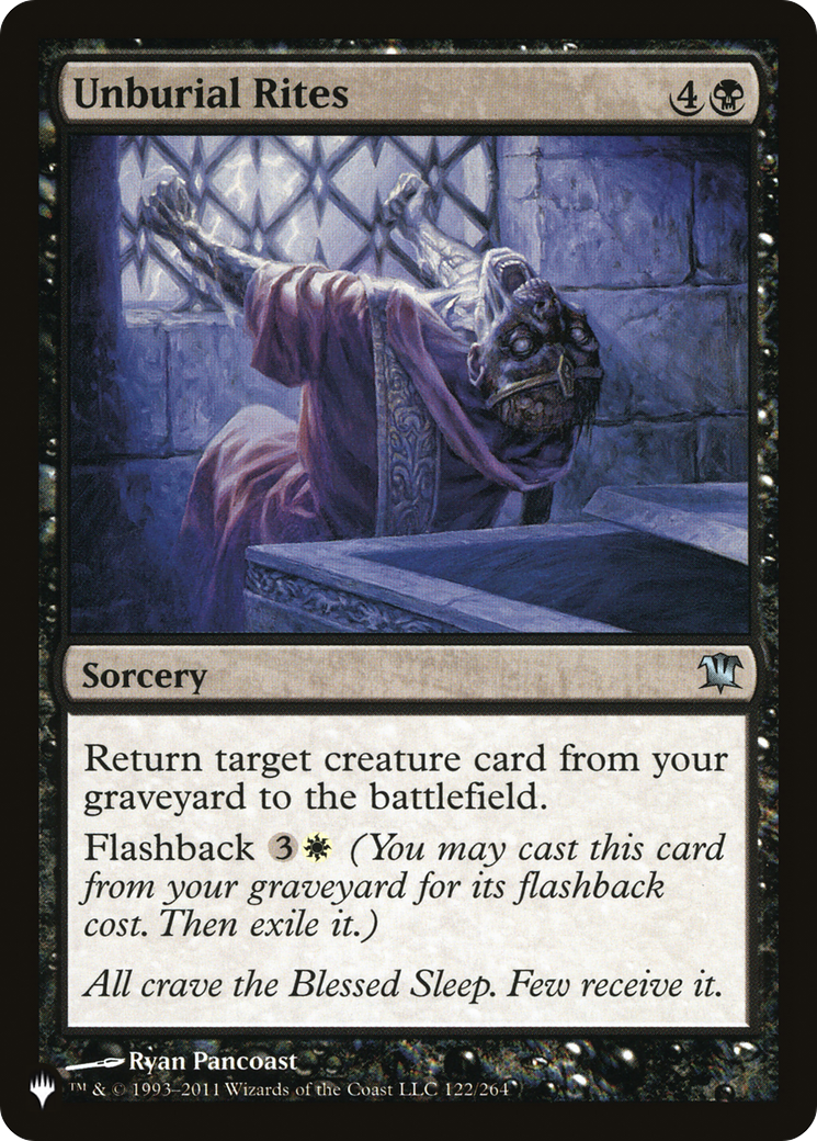 Unburial Rites (LIST-122/264) [The List]