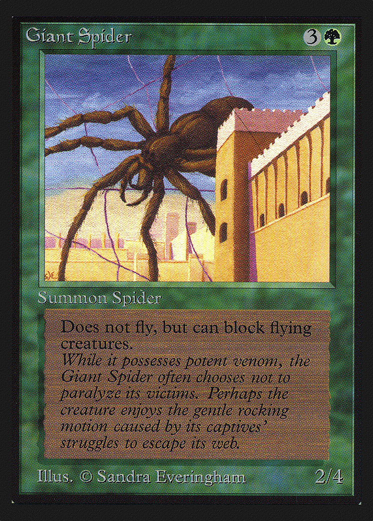 Giant Spider (IE) [Intl. Collectors' Edition]