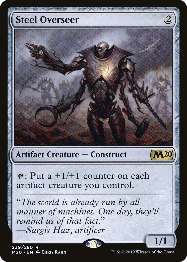 Steel Overseer (M20-239) [Core Set 2020] Foil