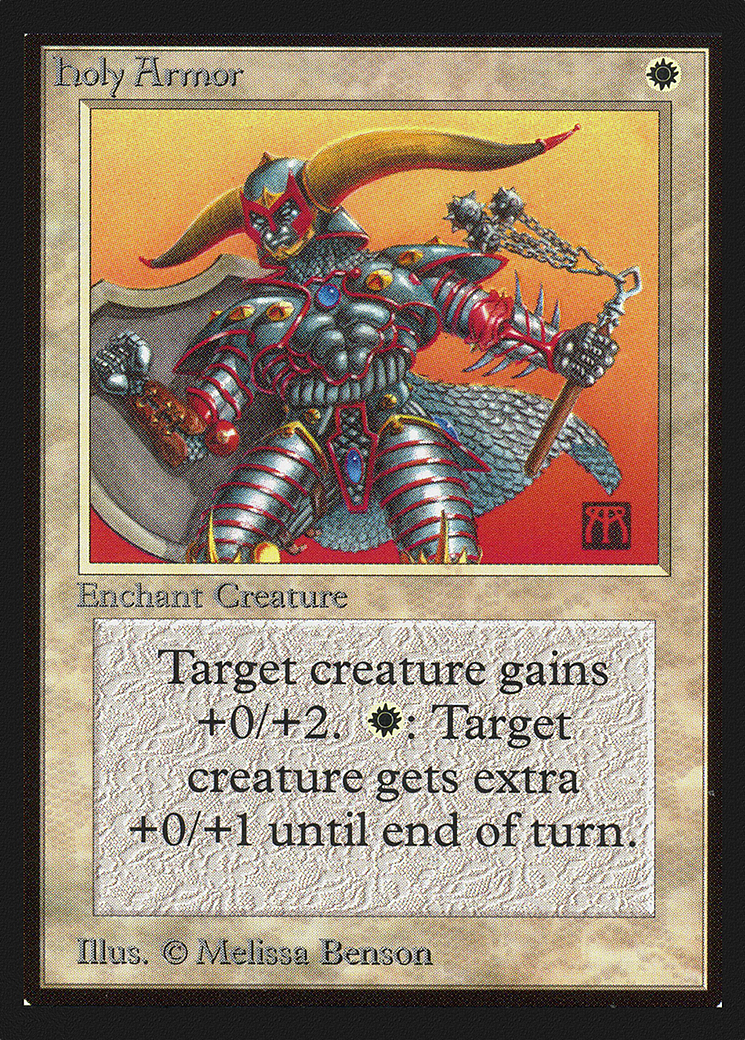Holy Armor (IE) [Intl. Collectors' Edition]