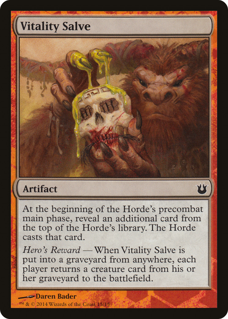 Vitality Salve [Battle the Horde]