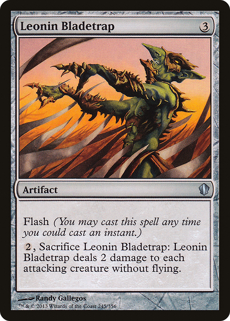 Leonin Bladetrap (C13-245) [Commander 2013]