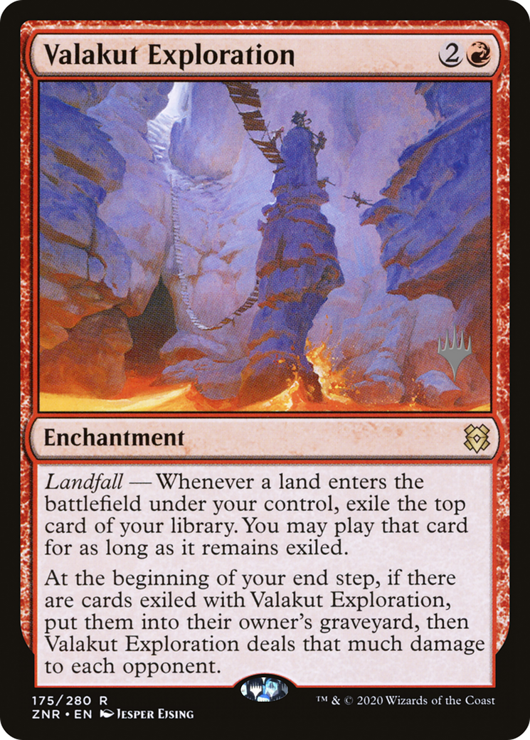 Valakut Exploration (PPZNR-175) [Promo Pack: Zendikar Rising Promos]