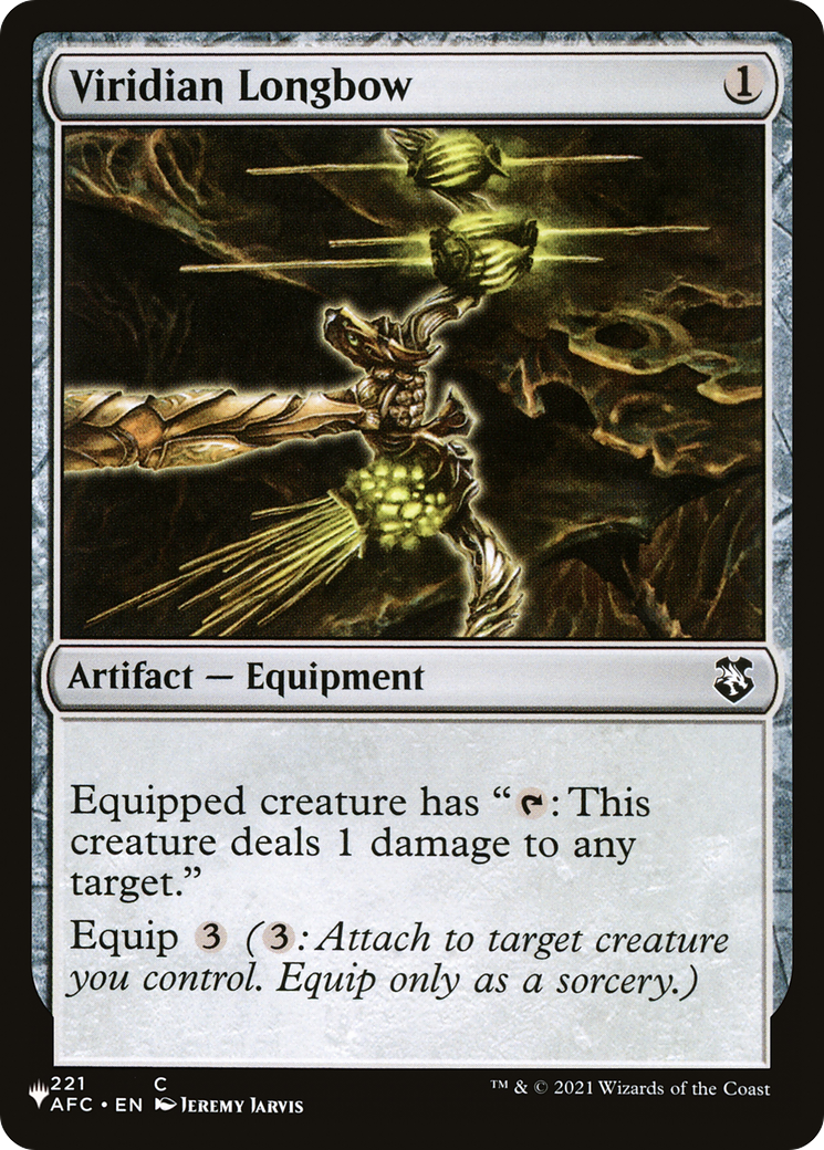 Viridian Longbow (LIST-221/062) [The List]