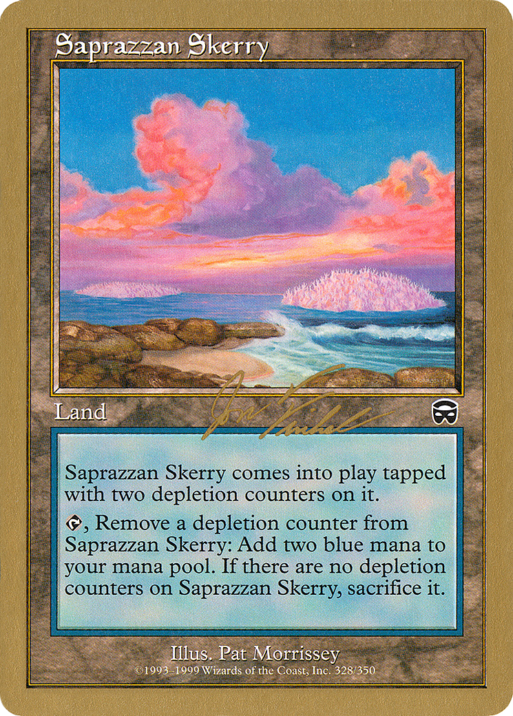 Saprazzan Skerry - 2000 Jon Finkel (MMQ) [World Championship Decks 2000]