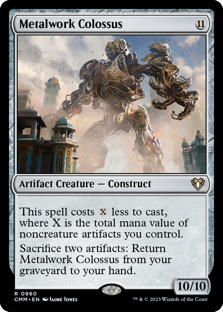 Metalwork Colossus (CMM-960) [Commander Masters]