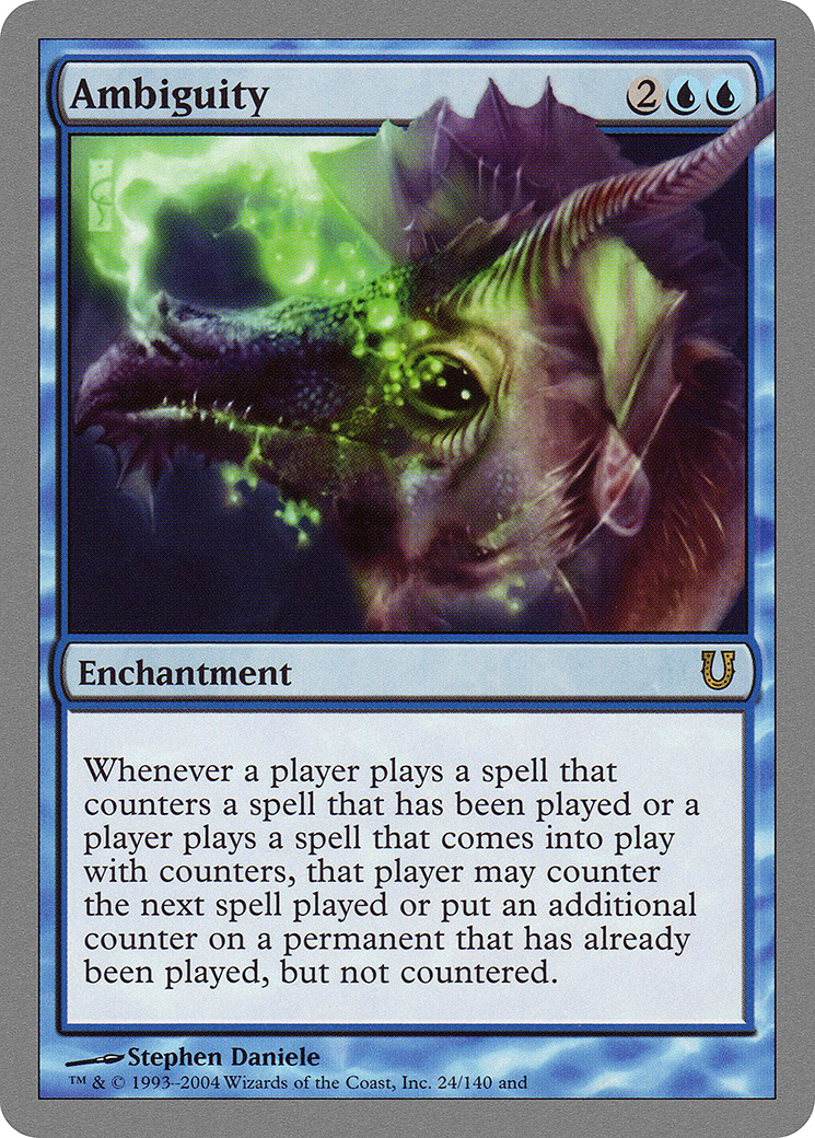 Ambiguity (UNH-024) [Unhinged] Foil