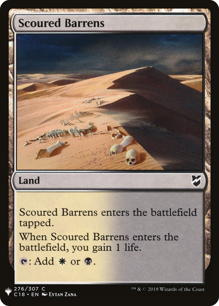 Scoured Barrens (LIST-276) [The List]