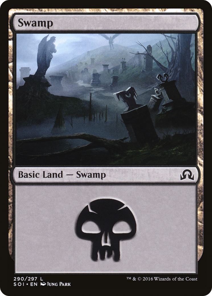 Swamp (SOI-290) [Shadows over Innistrad] Foil