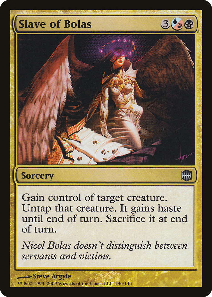 Slave of Bolas (ARB-136) [Alara Reborn] Foil