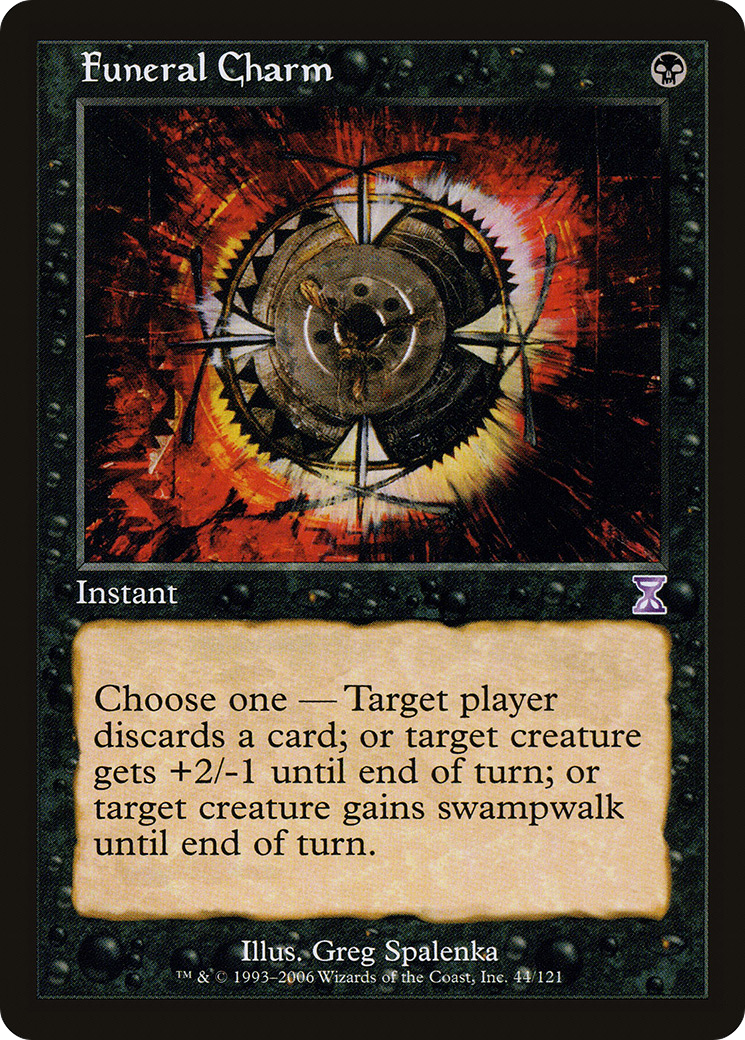 Funeral Charm (TSB-044) [Time Spiral Timeshifted] Foil