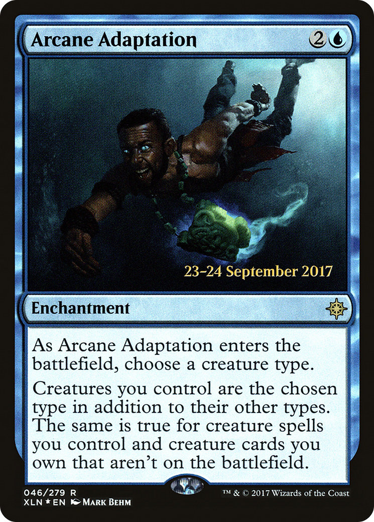 Arcane Adaptation (PRE-046) [Ixalan Promos] Foil