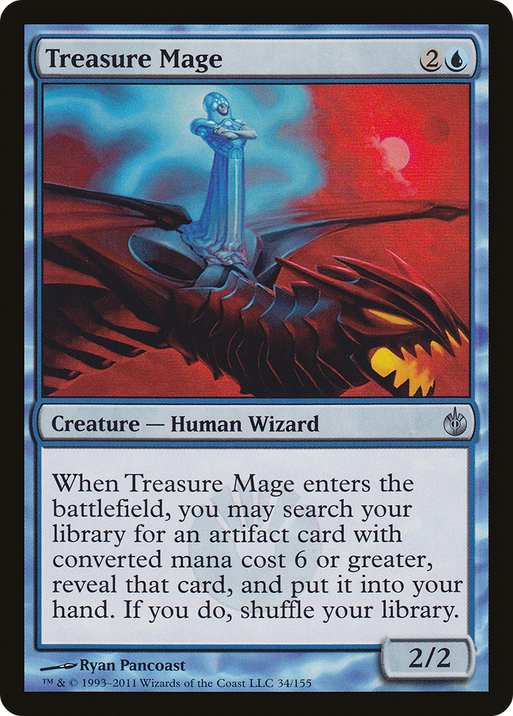 Treasure Mage (MBS-034) [Mirrodin Besieged] Foil