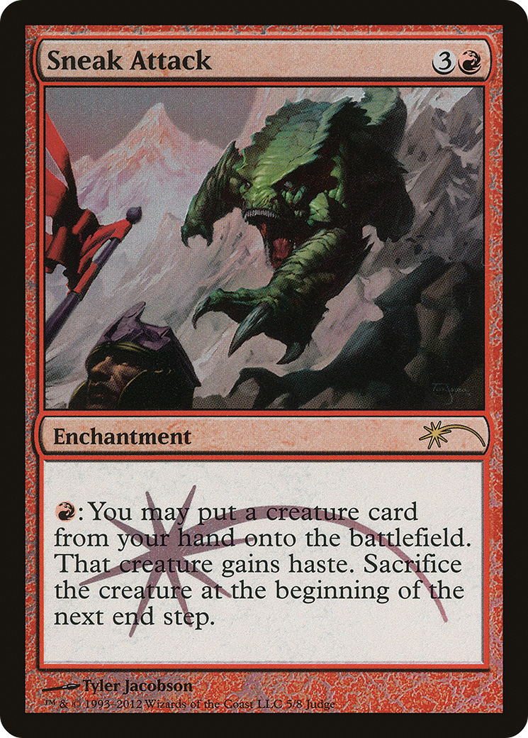 Sneak Attack (JDG-005) [Judge Gift Cards 2012] Foil
