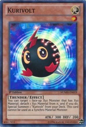 Kurivolt (Super Rare) (NUMH-EN019) - Number Hunters Unlimited