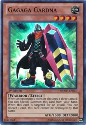 Gagaga Gardna (Super Rare) (NUMH-EN021) - Number Hunters Unlimited