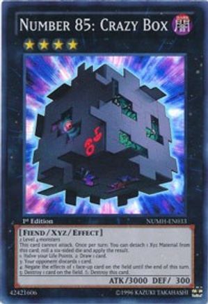 Number 85: Crazy Box (Super Rare) (NUMH-EN033) - Number Hunters 1st Edition
