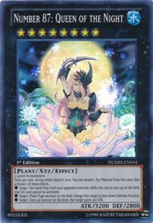 Number 87: Queen of the Night (Super Rare) (NUMH-EN034) - Number Hunters 1st Edition