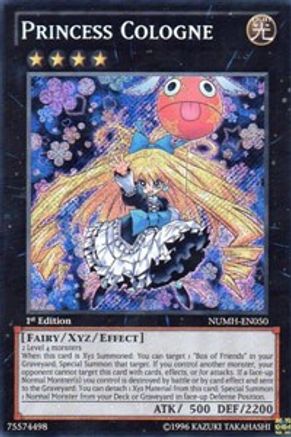 Princess Cologne (Secret Rare) (NUMH-EN050) - Number Hunters Unlimited