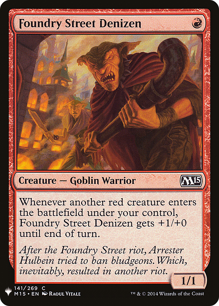 Foundry Street Denizen (LIST-141) [The List]