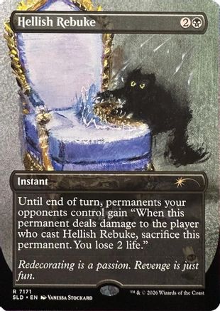 Hellish Rebuke (SLD-7171) [Secret Lair Drop Series] Foil