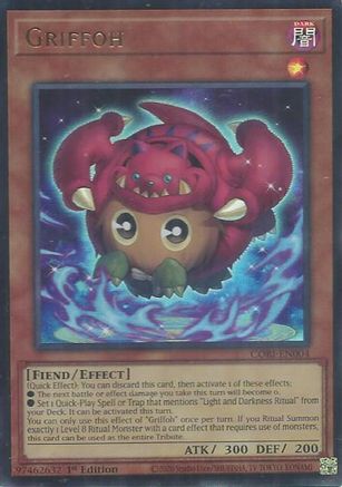 Griffoh (Ultra Rare) (CORI-EN004) - Chaos Origins 1st Edition