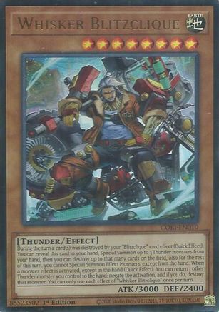 Whisker Blitzclique (Ultra Rare) (CORI-EN010) - Chaos Origins 1st Edition