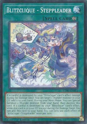 Blitzclique - Steppleader (Common) (CORI-EN052) - Chaos Origins 1st Edition