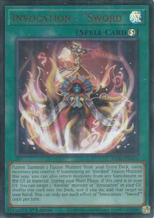 Invocation - "Sword" (Ultra Rare) (CORI-EN053) - Chaos Origins 1st Edition