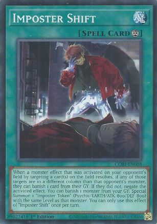 Imposter Shift (Common) (CORI-EN088) - Chaos Origins 1st Edition