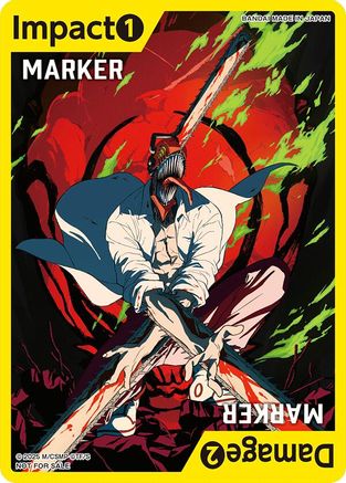 Marker Card (CHAINSAW MAN)  - Union Arena Promotion Cards