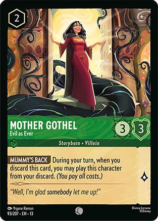 Mother Gothel - Evil as Ever (93/207) - Attack of the Vine