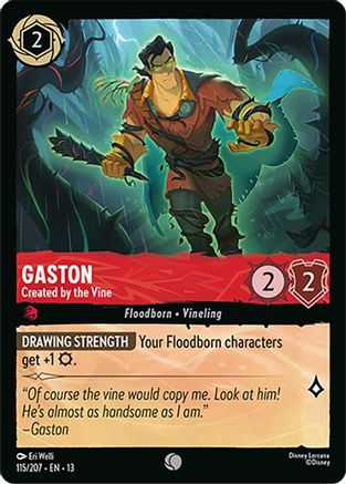 Gaston - Created by the Vine (115/207) - Attack of the Vine