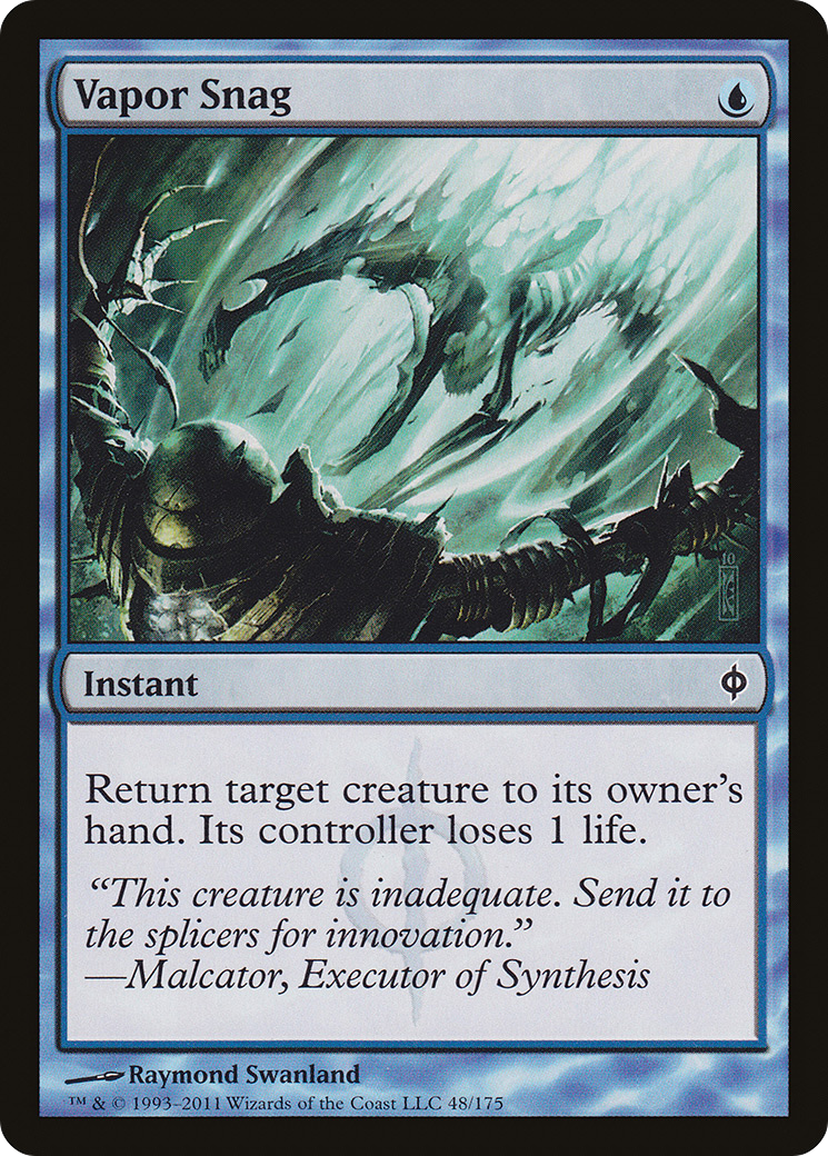 Vapor Snag (NPH-048) [New Phyrexia] Foil