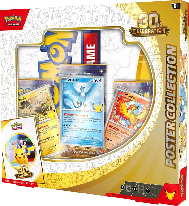 ME - Pokémon 30th Celebration - Poster Collection