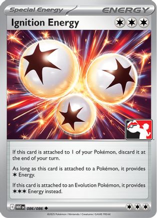 Ignition Energy (Cosmos Holo) (086/086) [Prize Pack Series Cards] - Uncommon