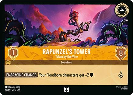 Rapunzel's Tower - Taken by the Vine (37/207) - Attack of the Vine