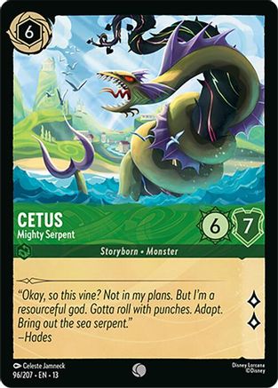 Cetus - Mighty Serpent (96/207) - Attack of the Vine