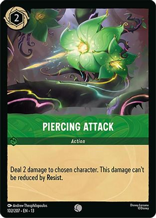 Piercing Attack (102/207) - Attack of the Vine