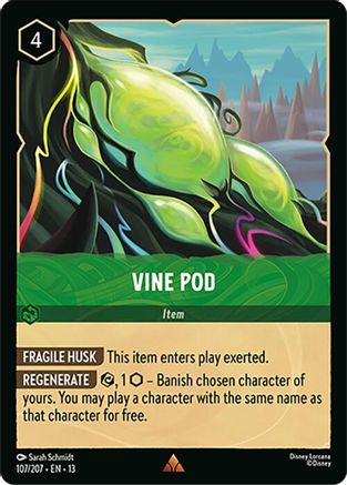 Vine Pod (107/207) - Attack of the Vine