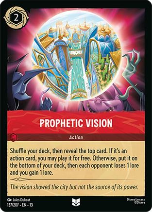 Prophetic Vision (137/207) - Attack of the Vine Cold Foil